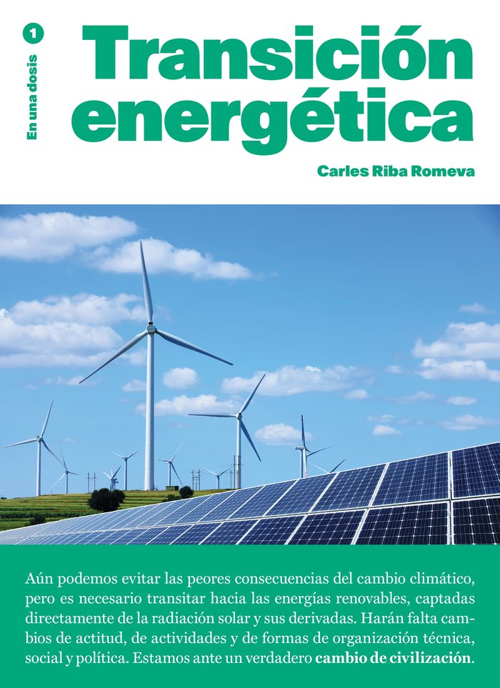 TRANSICIÓN ENERGÉTICA, de RIBA ROMEVA | portada del libro