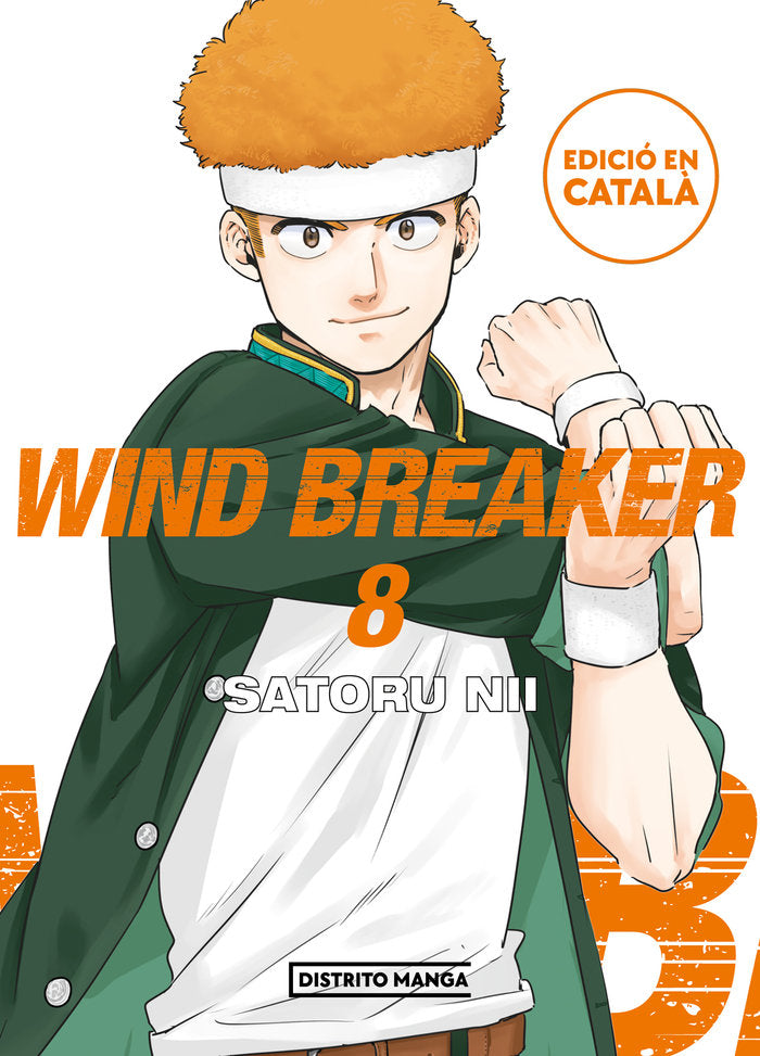 WIND BREAKER 8, de SATORU NII | portada del libro