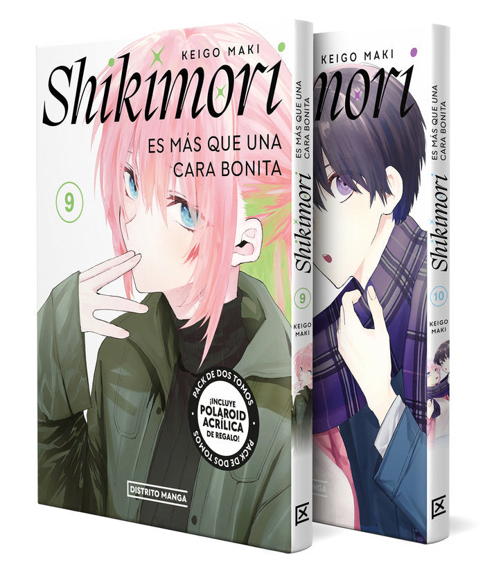 SHIKIMORI ES MAS QUE UNA CARA BONITA 9 Y 10, de KEIGO MAKI | portada del libro