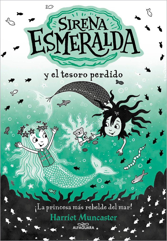 LA SIRENA ESMERALDA 3 Y EL TESORO PERDIDO, de HARRIET MUNCASTER | portada del libro