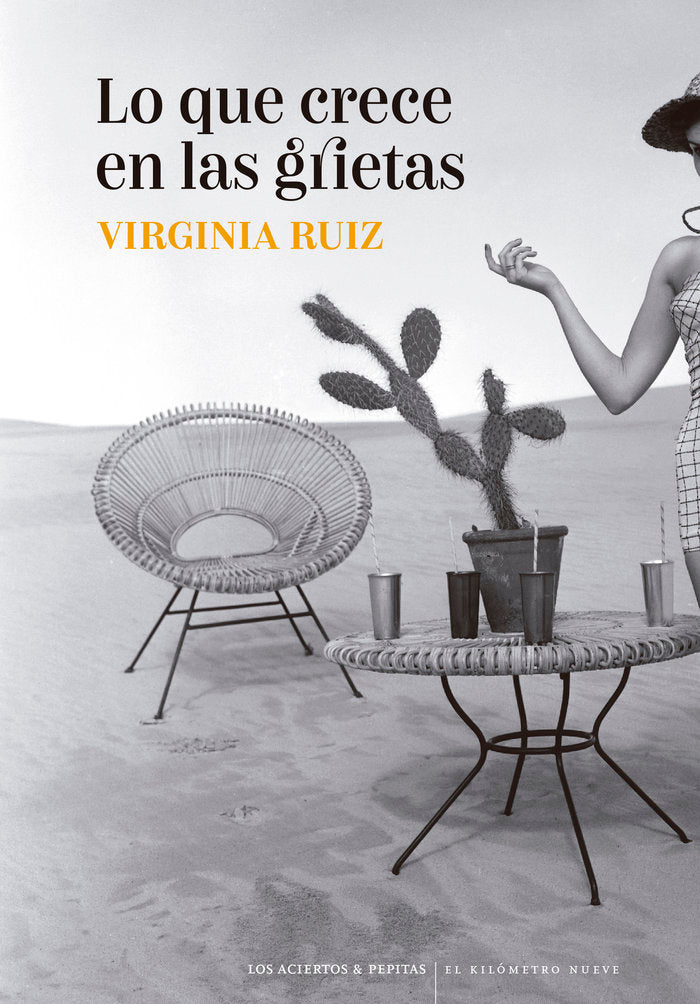 Lo que crece en las grietas, de RUIZ FERNANDEZ, VIRGINIA | portada del libro