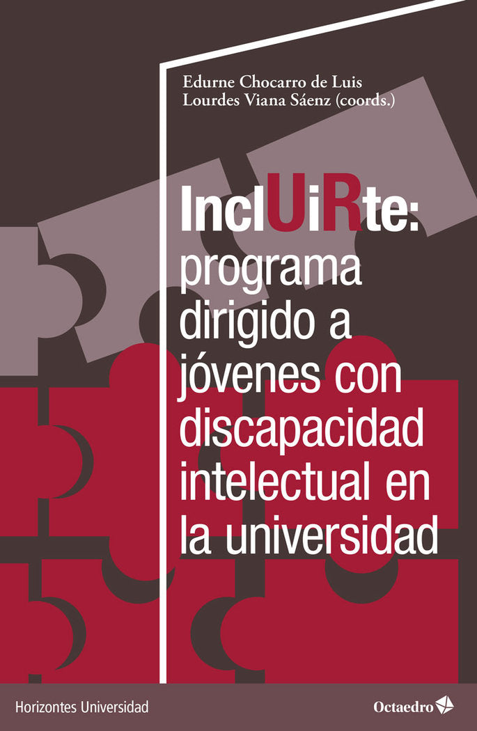 INCLUIRTE PROGRAMA DIRIGIDO A JOVENES CON DISCAPACIDAD EN L, de CHOCARRO DE LUIS, EDURNE | portada del libro