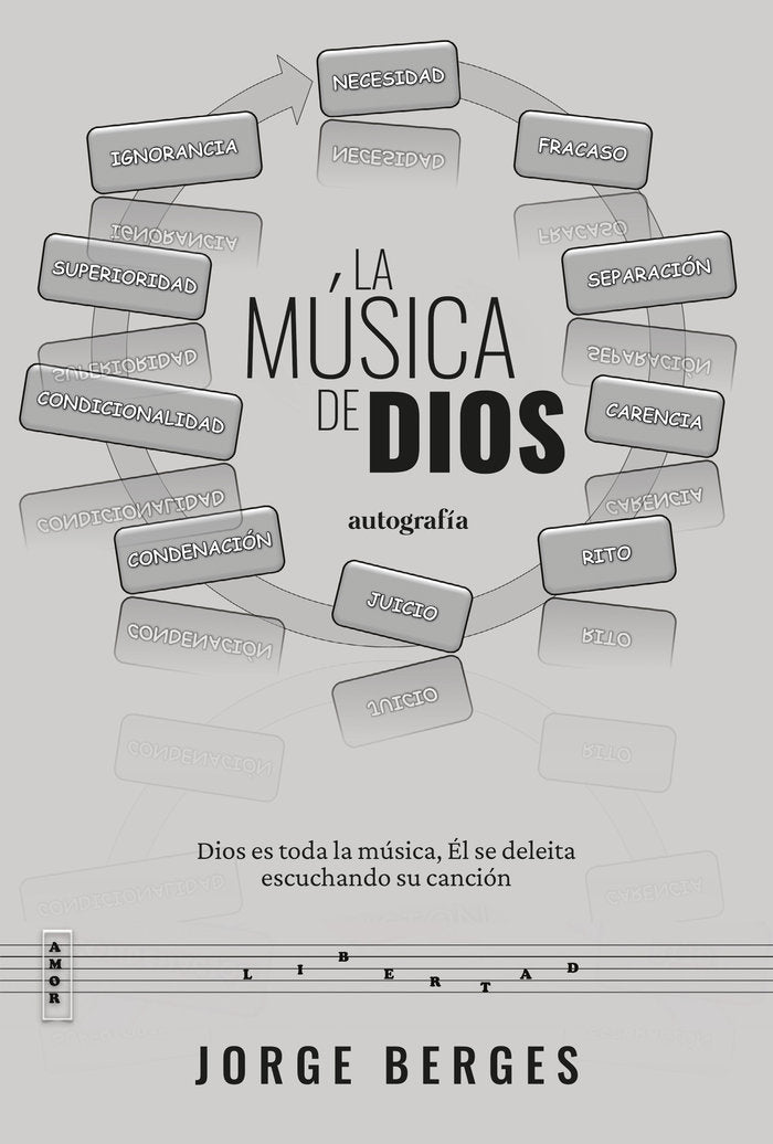 La música de dios, de Berges, Jorge | portada del libro
