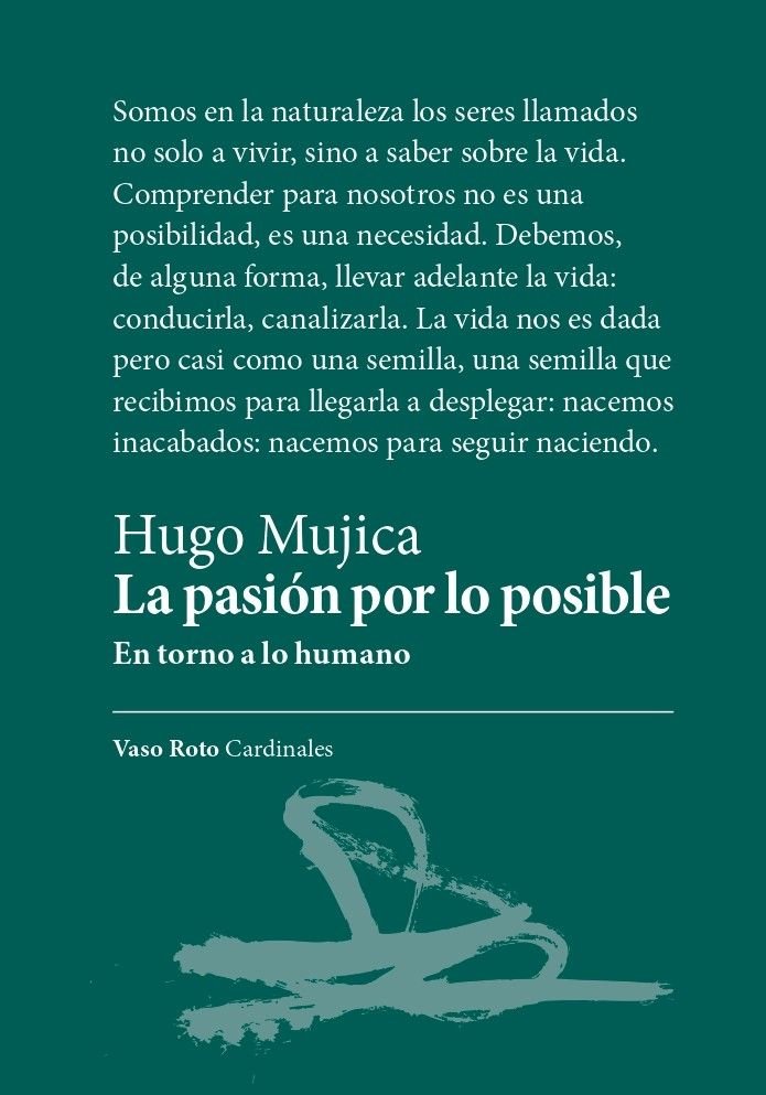 LA PASION POR LO POSIBLE, de HUGO MUJICA | portada del libro