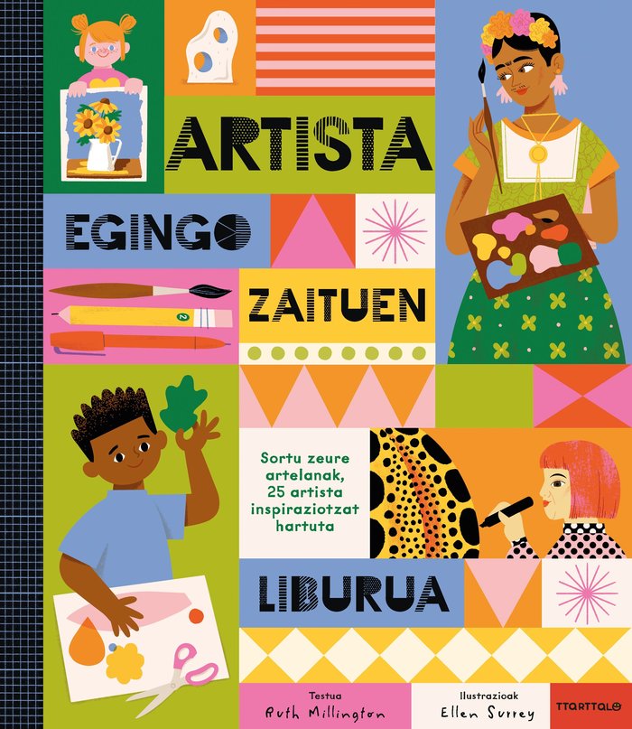 Artista egingo zaituen liburua, de MILLINGTON, RUTH | portada del libro