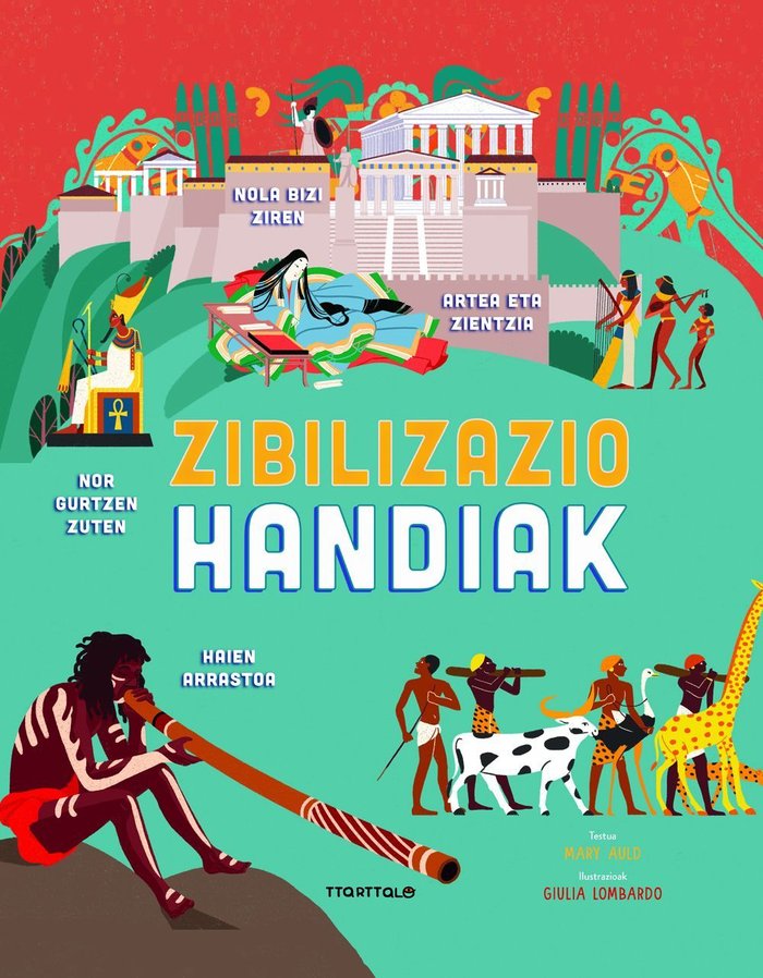 Zibilizazio handiak, de AULD, MARY | portada del libro