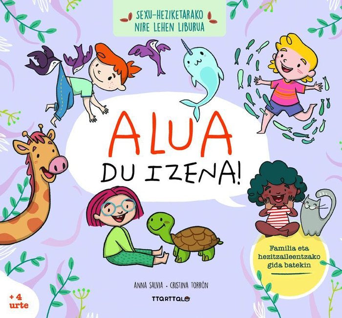 Alua du izena!, de SALVIA RIBERA, ANNA | portada del libro