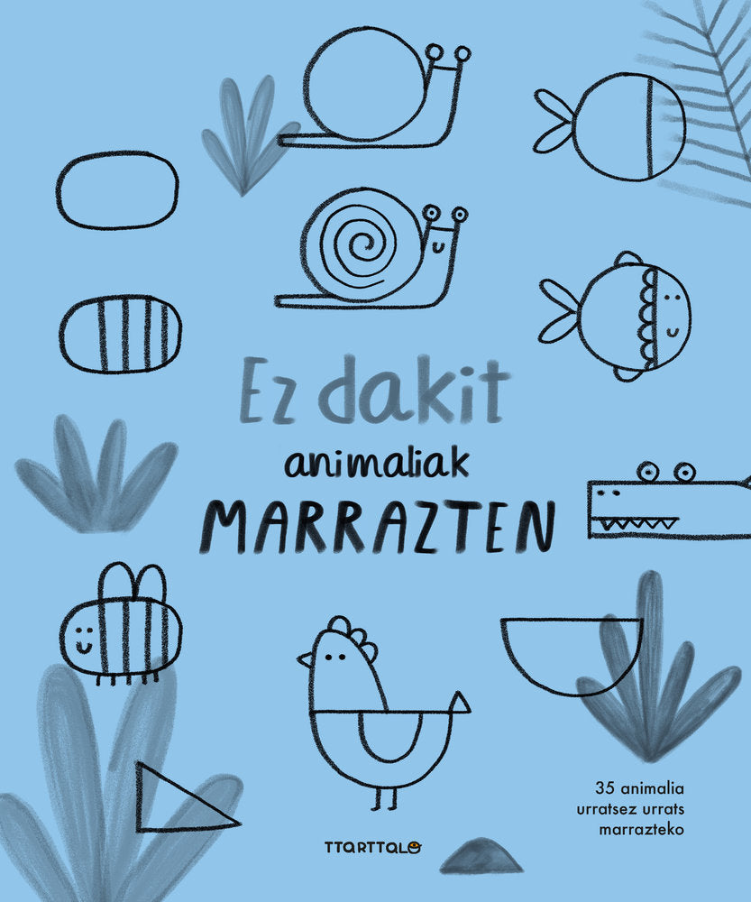 EZ DAKIT ANIMALIAK MARRAZTEN, de JESUS, JOANA | portada del libro