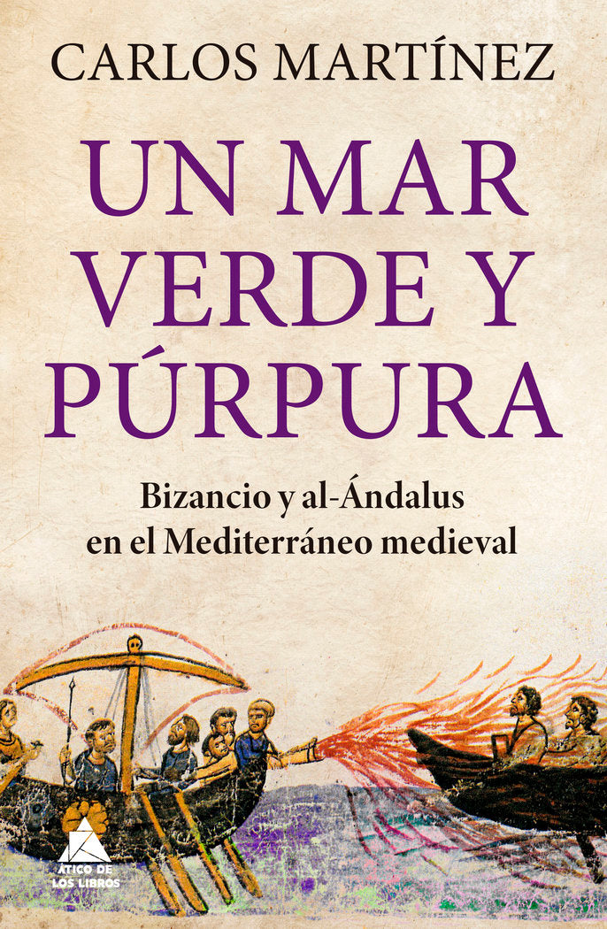 UN MAR VERDE Y PURPURA, de MARTINEZ, CARLOS | portada del libro