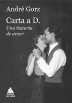 CARTA A D., de André Gorz | portada del libro