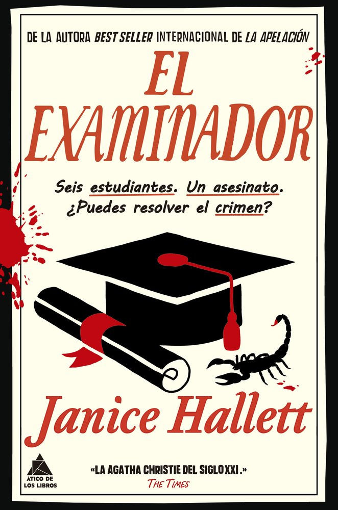 EXAMINADOR,EL, de HALLETT,JANICE | portada del libro