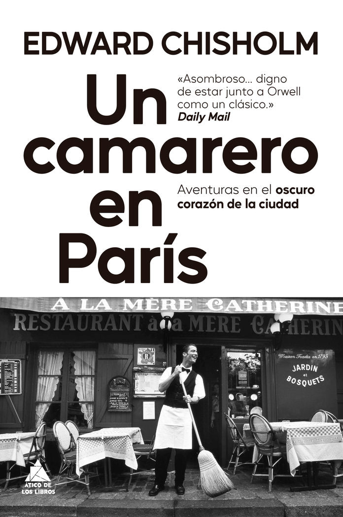 UN CAMARERO EN PARIS, de CHISHOLM,EDWARD | portada del libro