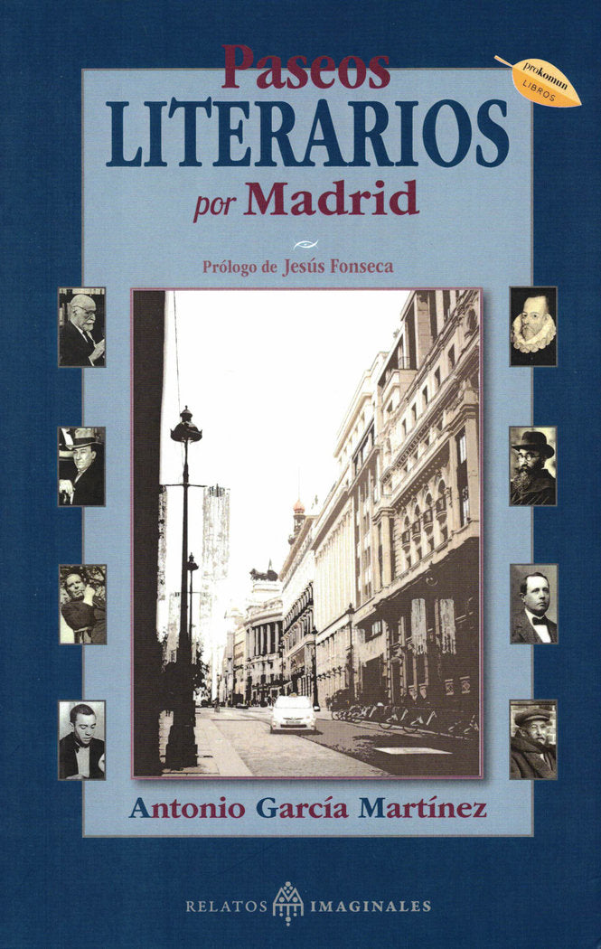 Paseos literarios por Madrid, de García Martínez, Antonio | portada del libro