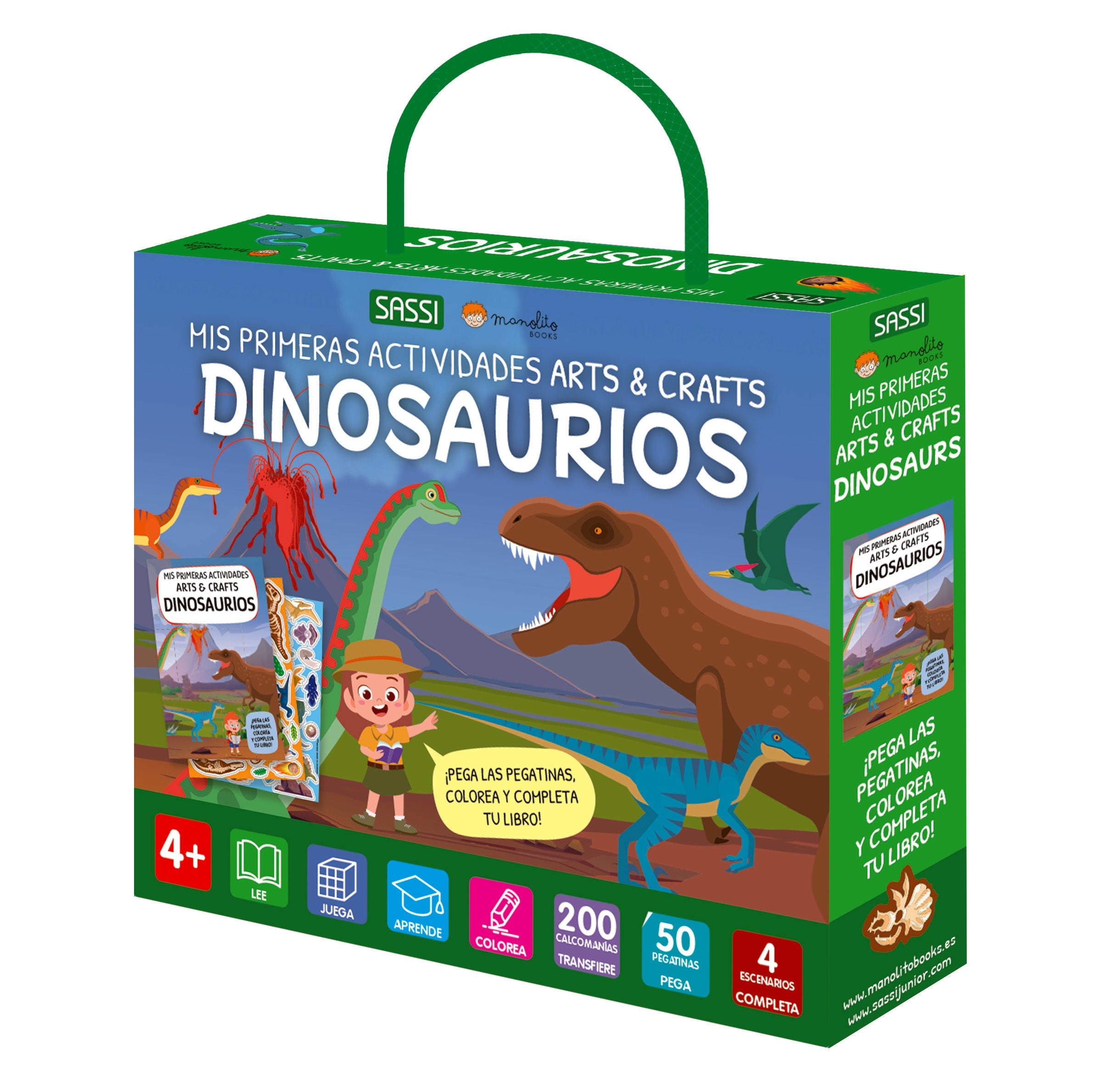 DINOSAURIOS OFICIO DEL ARTE, de M.GAULE#G. MENEGUZZO | portada del libro