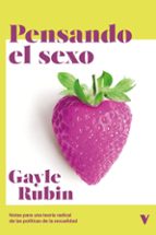 PENSANDO EL SEXO, de GAYLE RUBIN | portada del libro