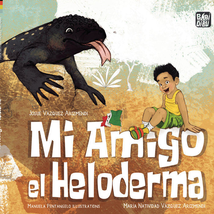 Mi amigo el Heloderma, de VAZQUEZ ARIZMENDI | portada del libro