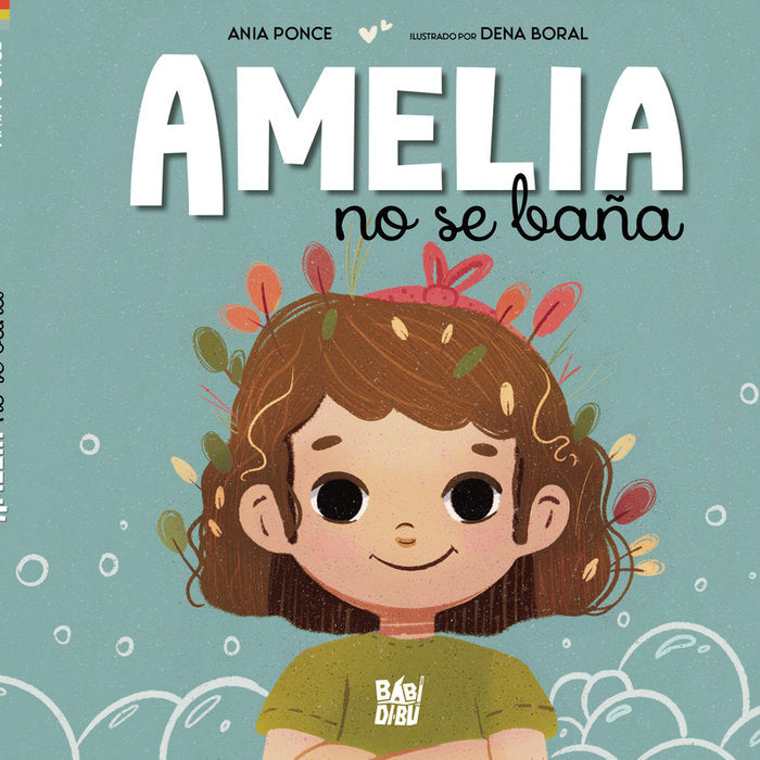 AMELIA NO SE BAÑA, de PONCE,ANIA | portada del libro