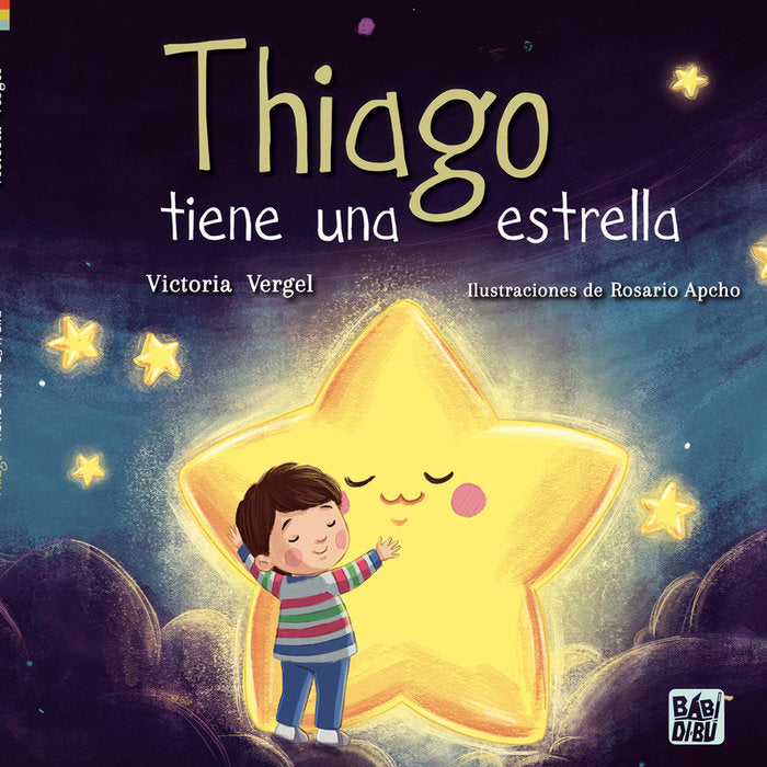 Thiago tiene una estrella, de VERGEL,VICTORIA | portada del libro