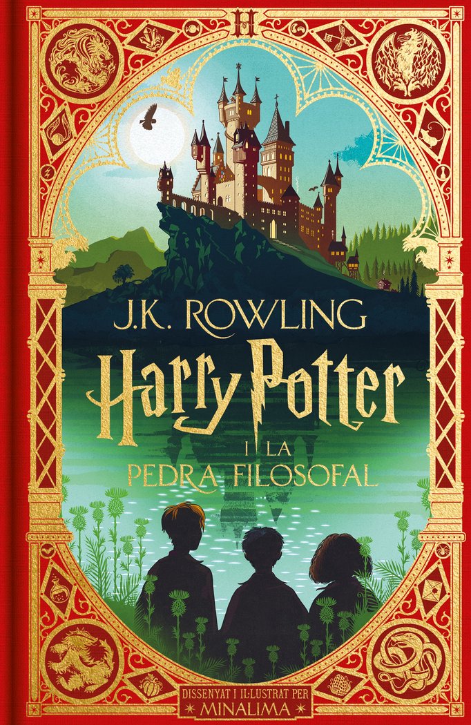 HARRY POTTER I LA PEDRA FILOSOFAL EDICIO MINALIMA, de ROWLING, J.K. | portada del libro