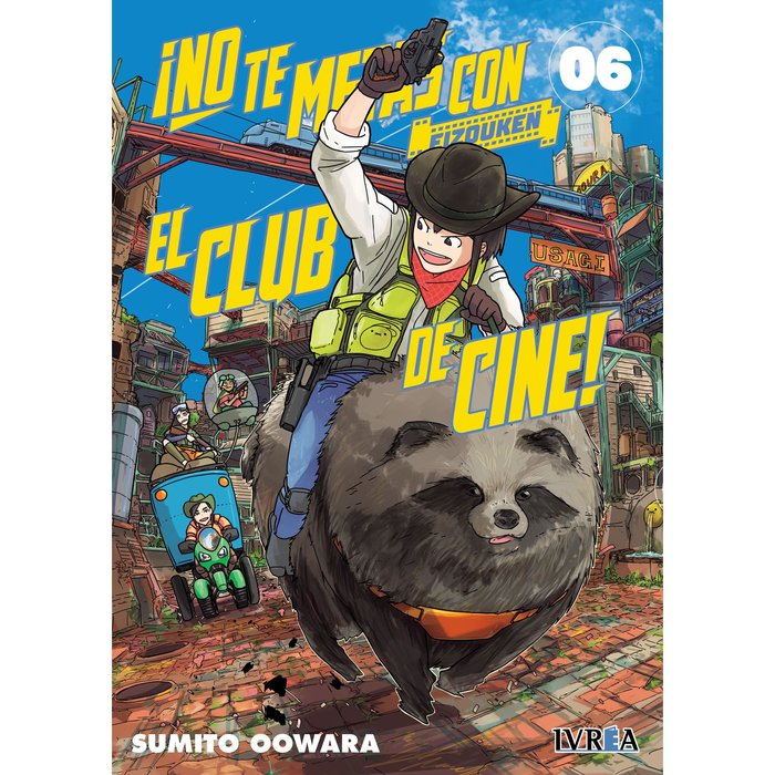 NO TE METAS CON EL CLUB DE CINE EIZOUKEN 6, de SUMITO OOWARA | portada del libro