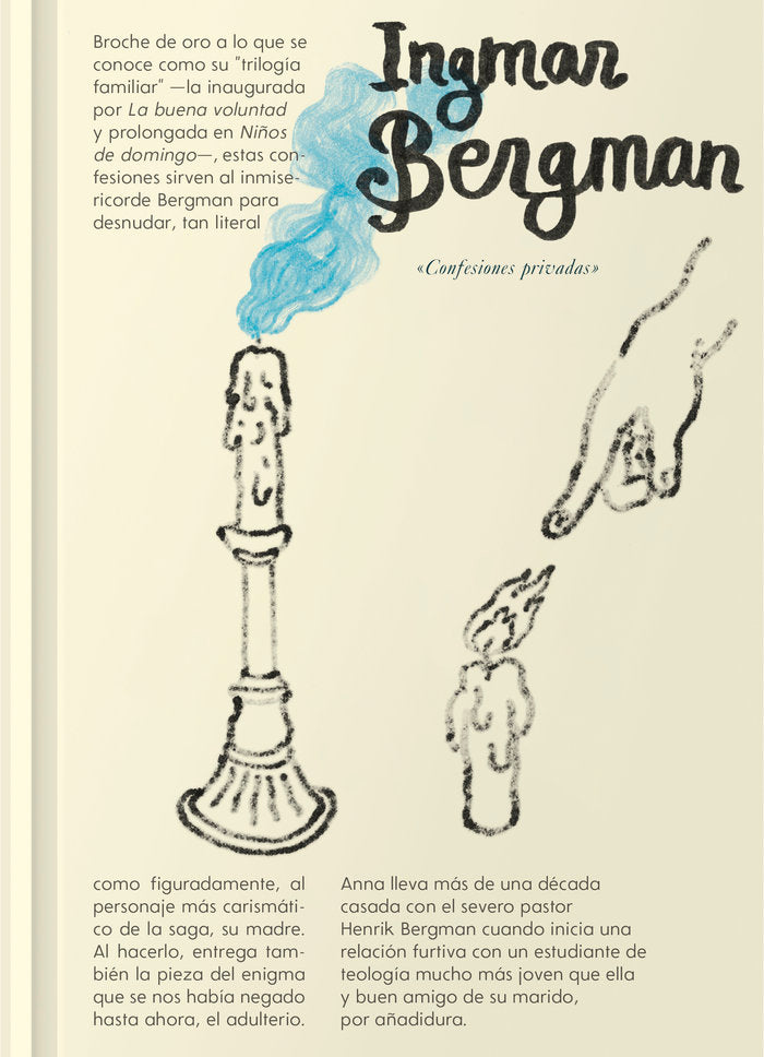 Confesiones privadas, de BERGMAN,INGMAR | portada del libro
