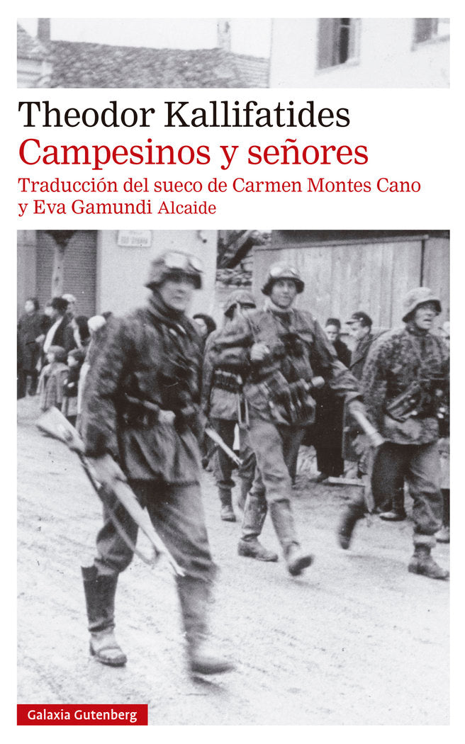 CAMPESINOS Y SEÑORES, de KALLIFATIDES | portada del libro