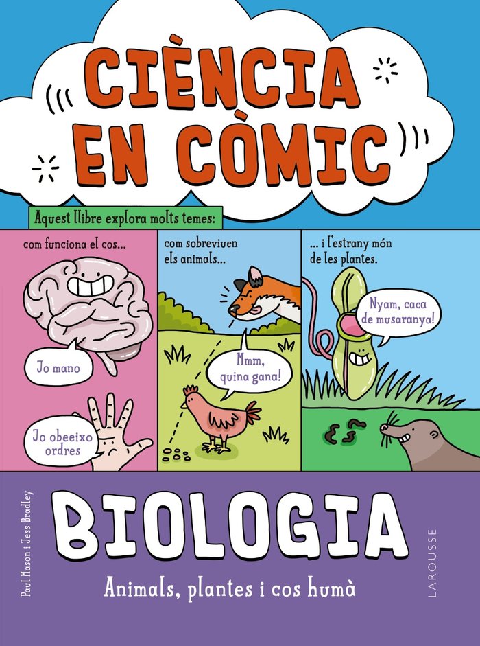 CIENCIA EN COMIC BIOLOGIA, de MASON, PAUL | portada del libro