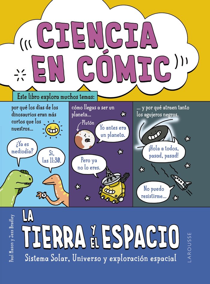 CIENCIA EN COMIC LA TIERRA Y EL ESPACIO, de MASON, PAUL | portada del libro