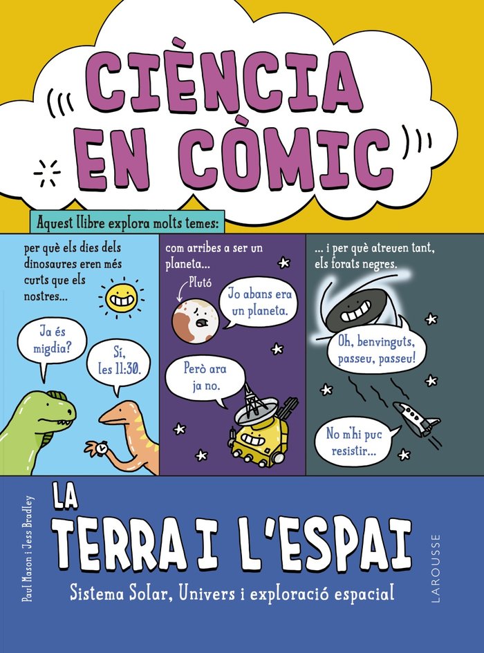 CIENCIA EN COMIC LA TERRA I LESPAI, de MASON, PAUL | portada del libro