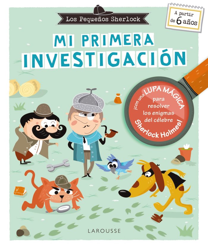 LOS PEQUEÑOS SHERLOCK. MI PRIMERA INVESTIGACION, de LEBRUN, SANDRA | portada del libro