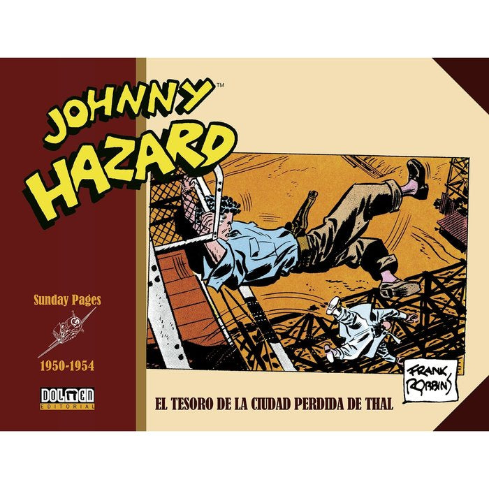 JOHNNY HAZARD 1950-1954, de FRANK ROBBINS | portada del libro