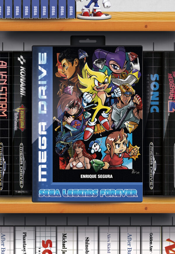 SEGA Legends Forever, de SEGURA ALCALDE, ENRIQUE | portada del libro