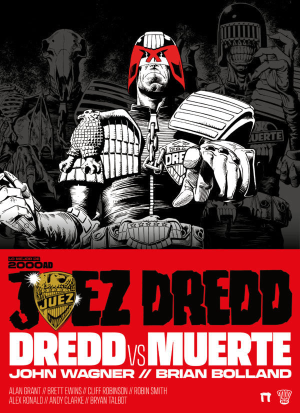 JUEZ DREDD: DREDD VS MUERTE, de WAGNER, JOHN | portada del libro