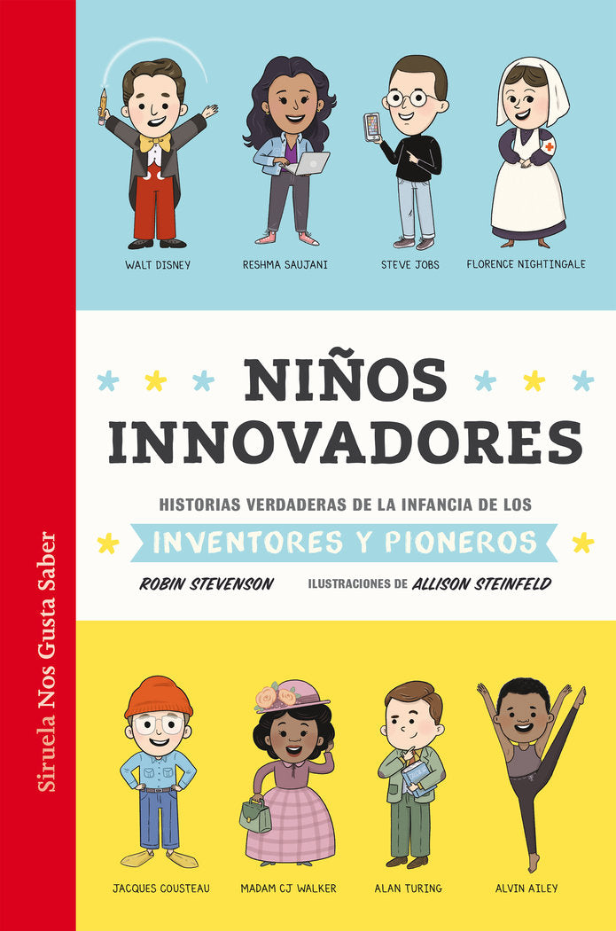 NIÑOS INNOVADORES, de STEVENSON, ROBIN | portada del libro