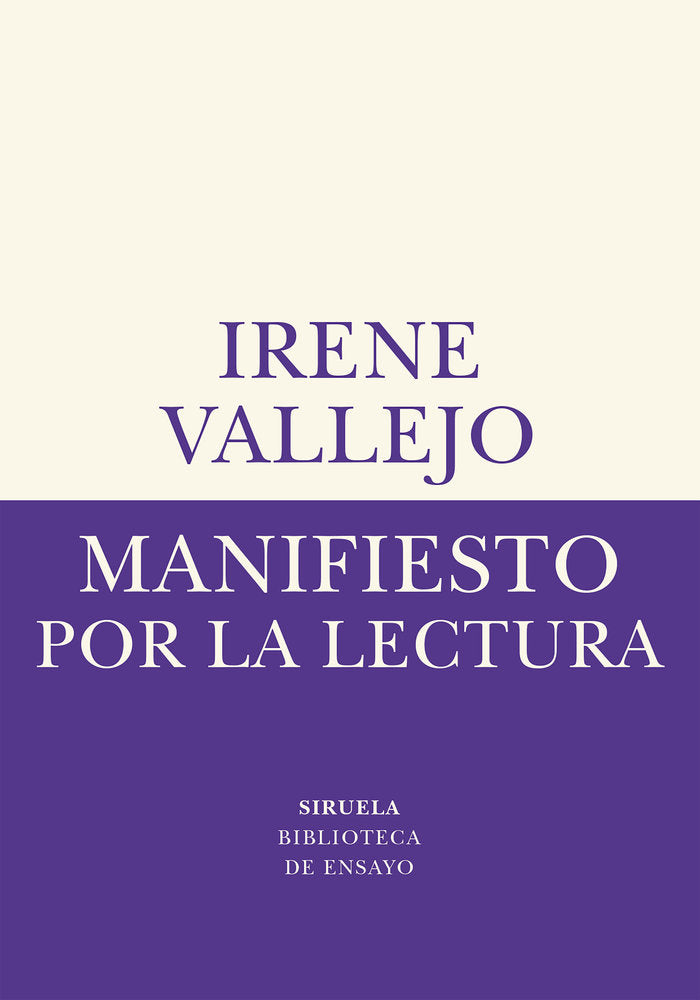 Manifiesto por la lectura, de VALLEJO, IRENE | portada del libro