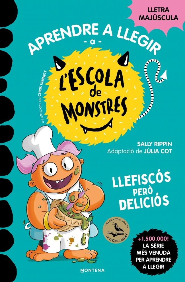 APRENDRE A LLEGIR A L'ESCOLA DE MONSTRES 14 - LLEFISCOS PERO DELICIOS, de RIPPIN, SALLY | portada del libro