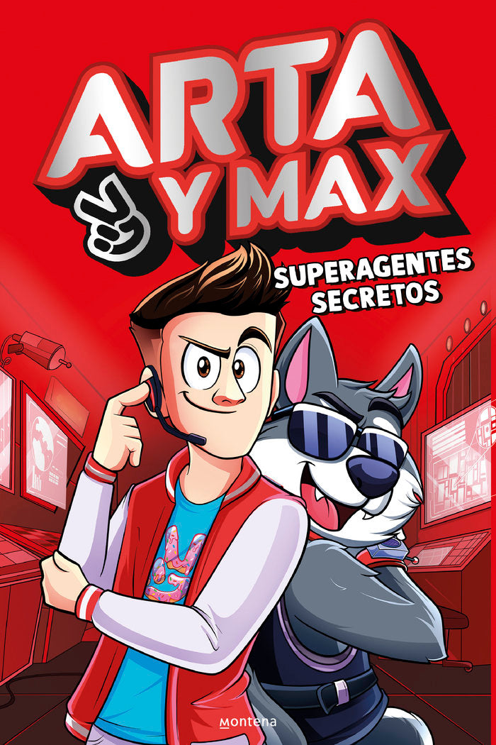 Arta y Max - Superagentes secretos, de ARTA GAME | portada del libro