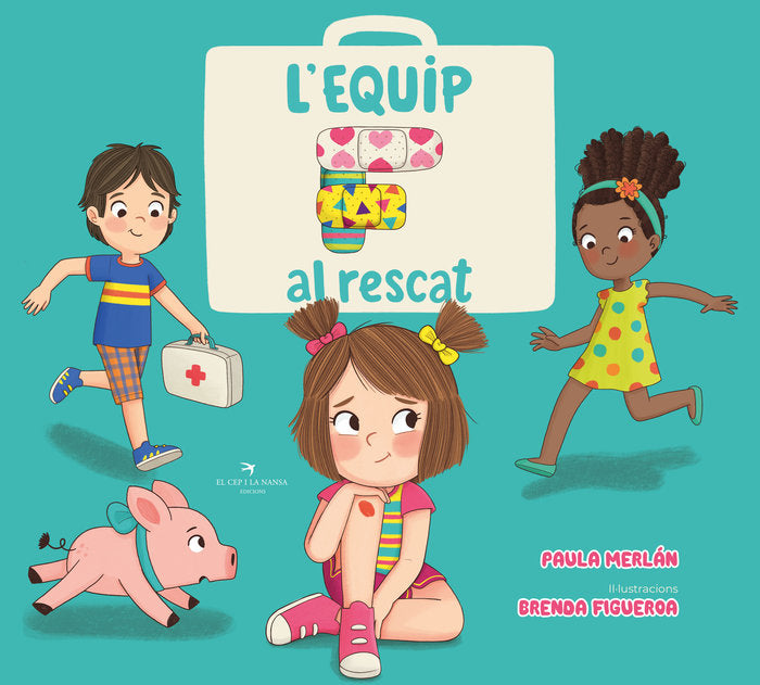 L'EQUIP F AL RESCAT, de MERLAN, PAULA | portada del libro