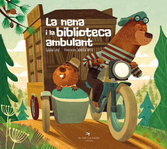 LA NENA I LA BIBLIOTECA AMBULANT, de CANAL, EULALIA | portada del libro