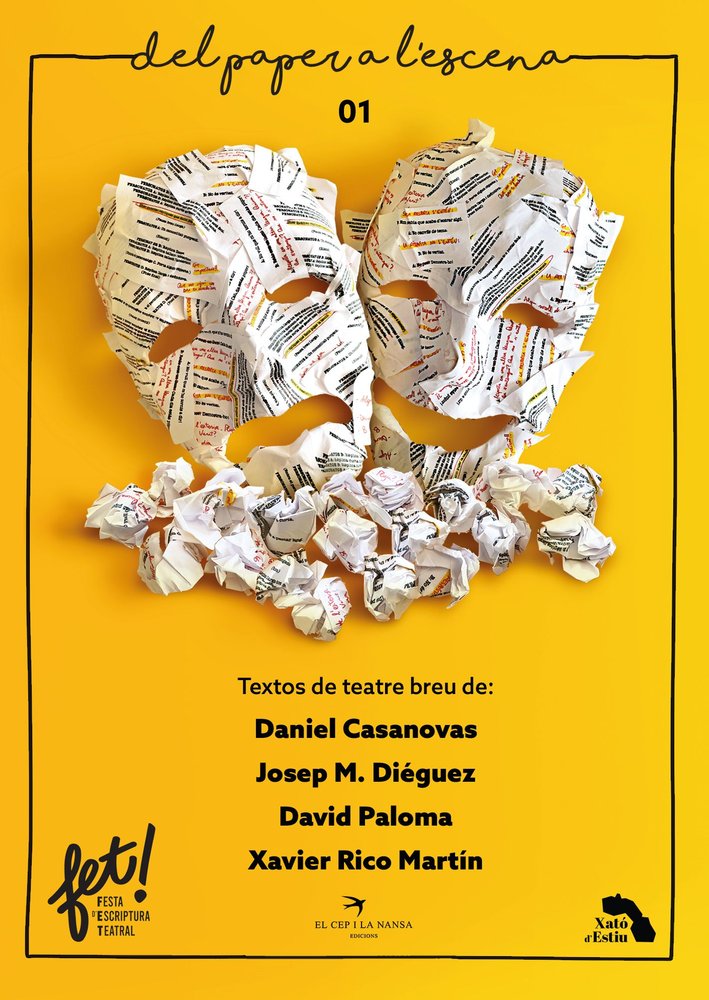 DEL PAPER A L'ESCENA 01, de CASANOVAS, DANIEL | portada del libro