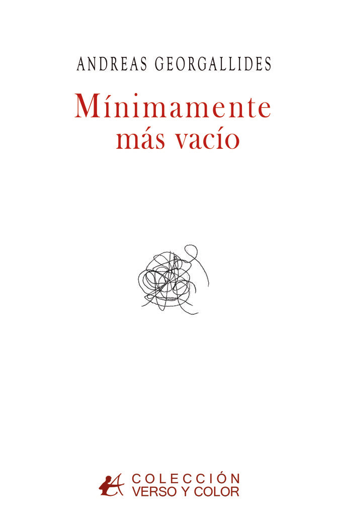 Mínimamente más vacío, de Georgallides, Andreas | portada del libro