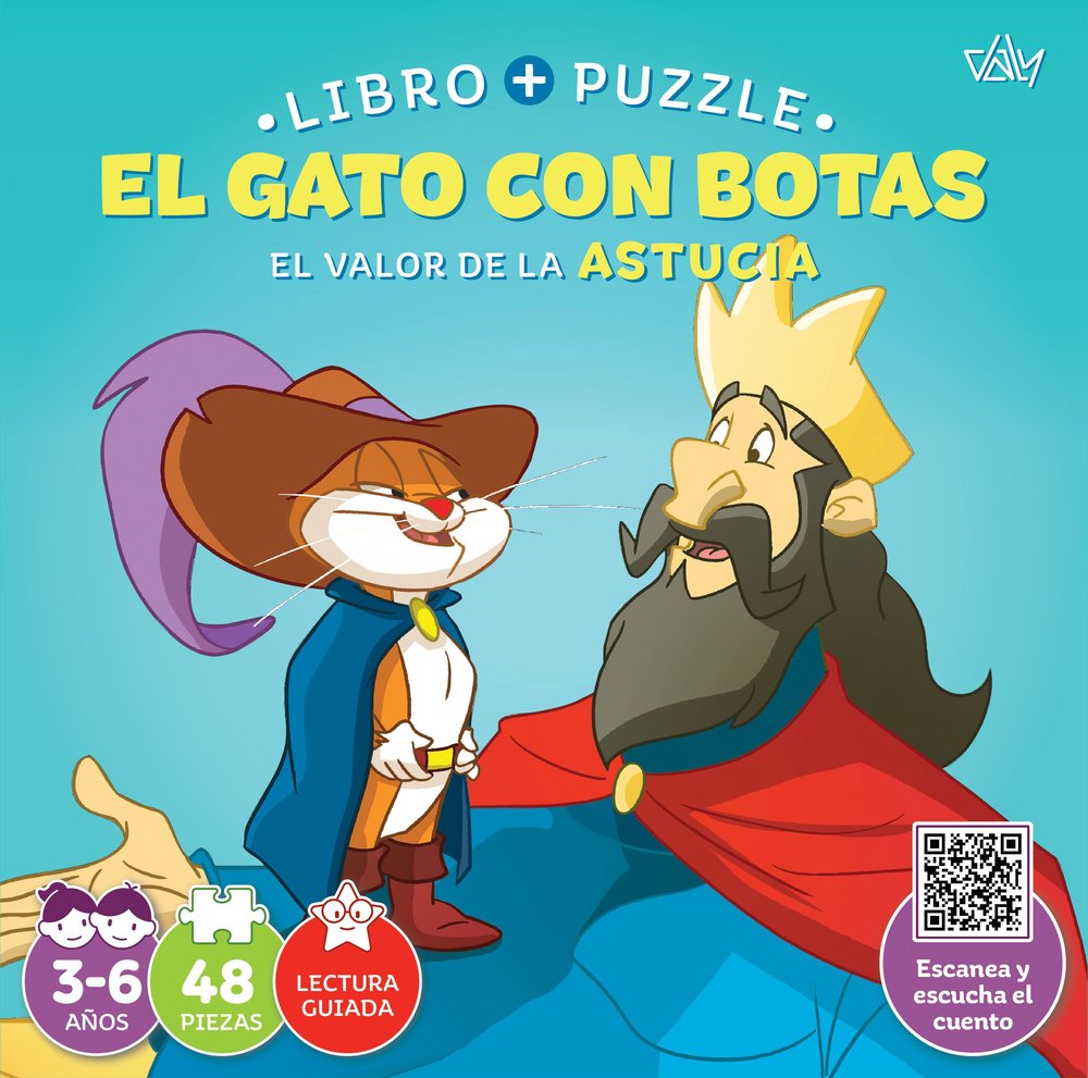 LIBRO PUZZLE - EL GATO CON BOTAS, de Daly, Ediciones | portada del libro