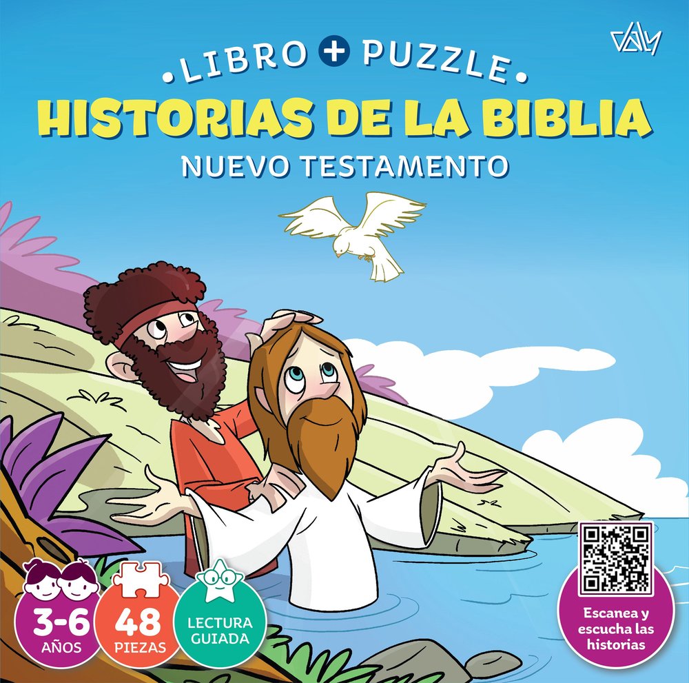 LIBRO PUZZLE - HISTORIAS DE LA BIBLIA, de Daly, Ediciones | portada del libro