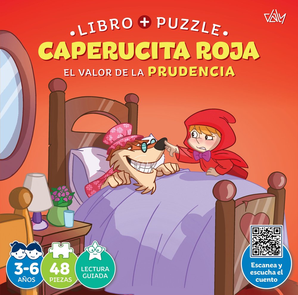 LIBRO PUZZLE - CAPERUCITA ROJA, de Daly, Ediciones | portada del libro