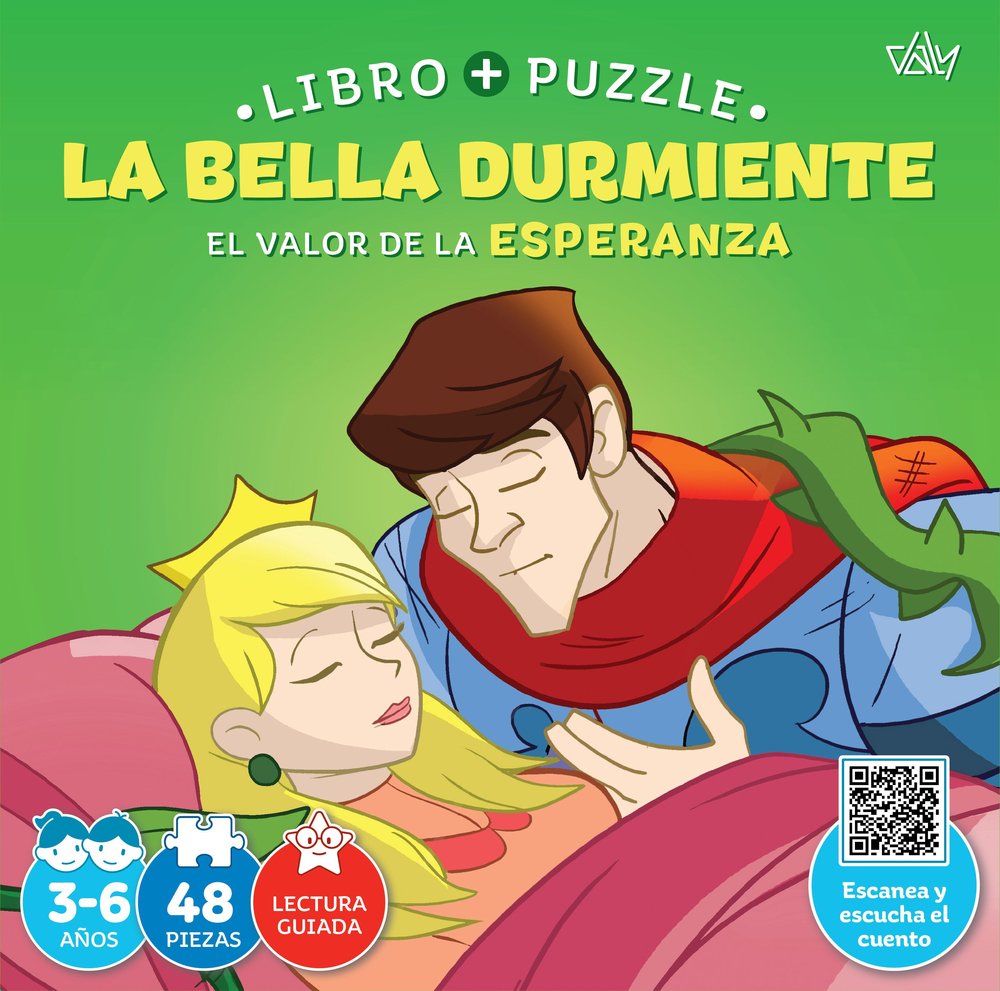 LIBRO PUZZLE - LA BELLA DURMIENTE, de Daly, Ediciones | portada del libro