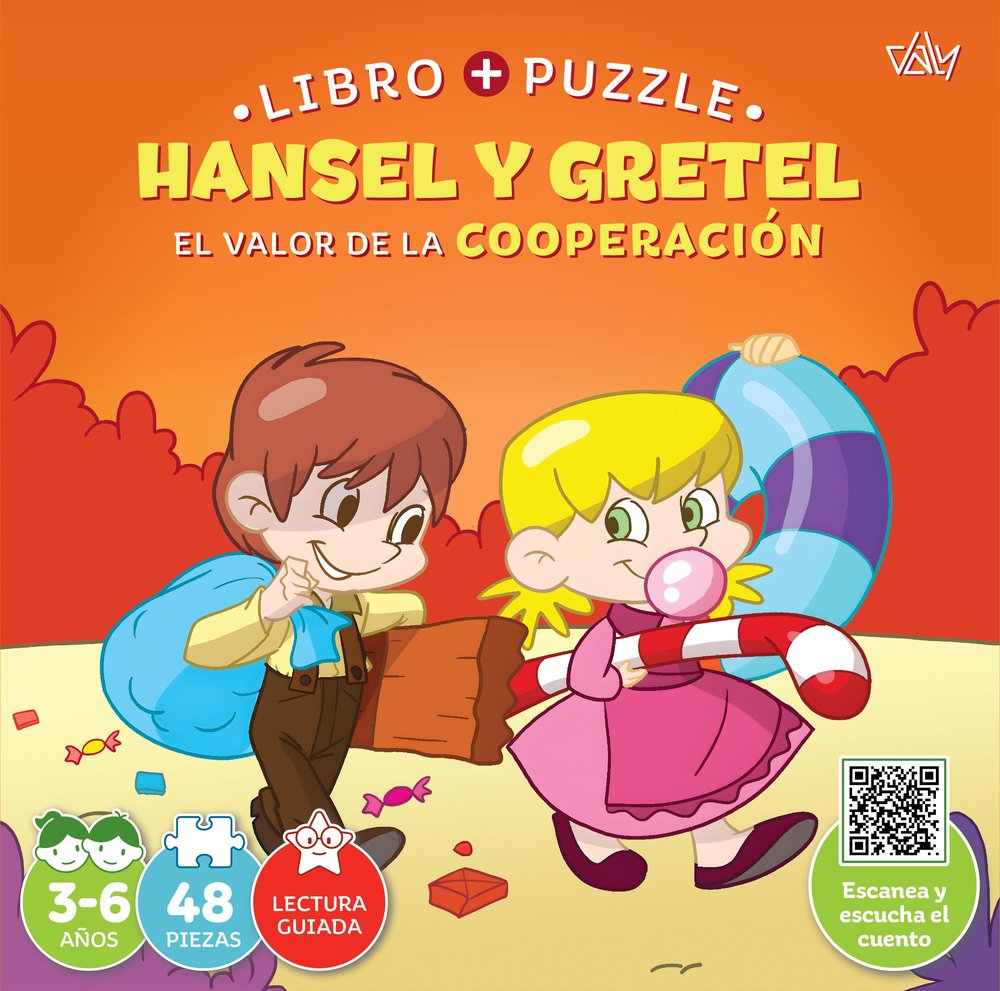 LIBRO PUZZLE - HANSEL Y GRETEL, de Daly, Ediciones | portada del libro