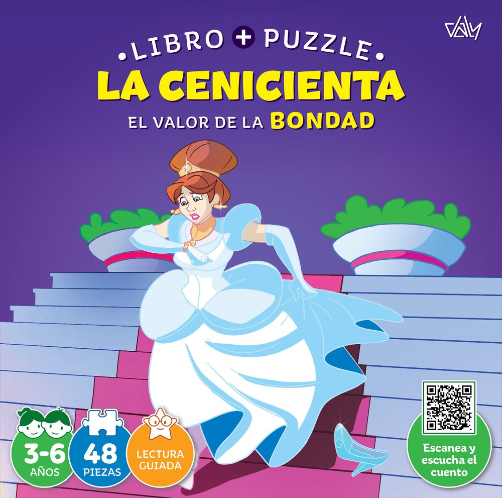 LIBRO PUZZLE - LA CENICIENTA, de Daly, Ediciones | portada del libro
