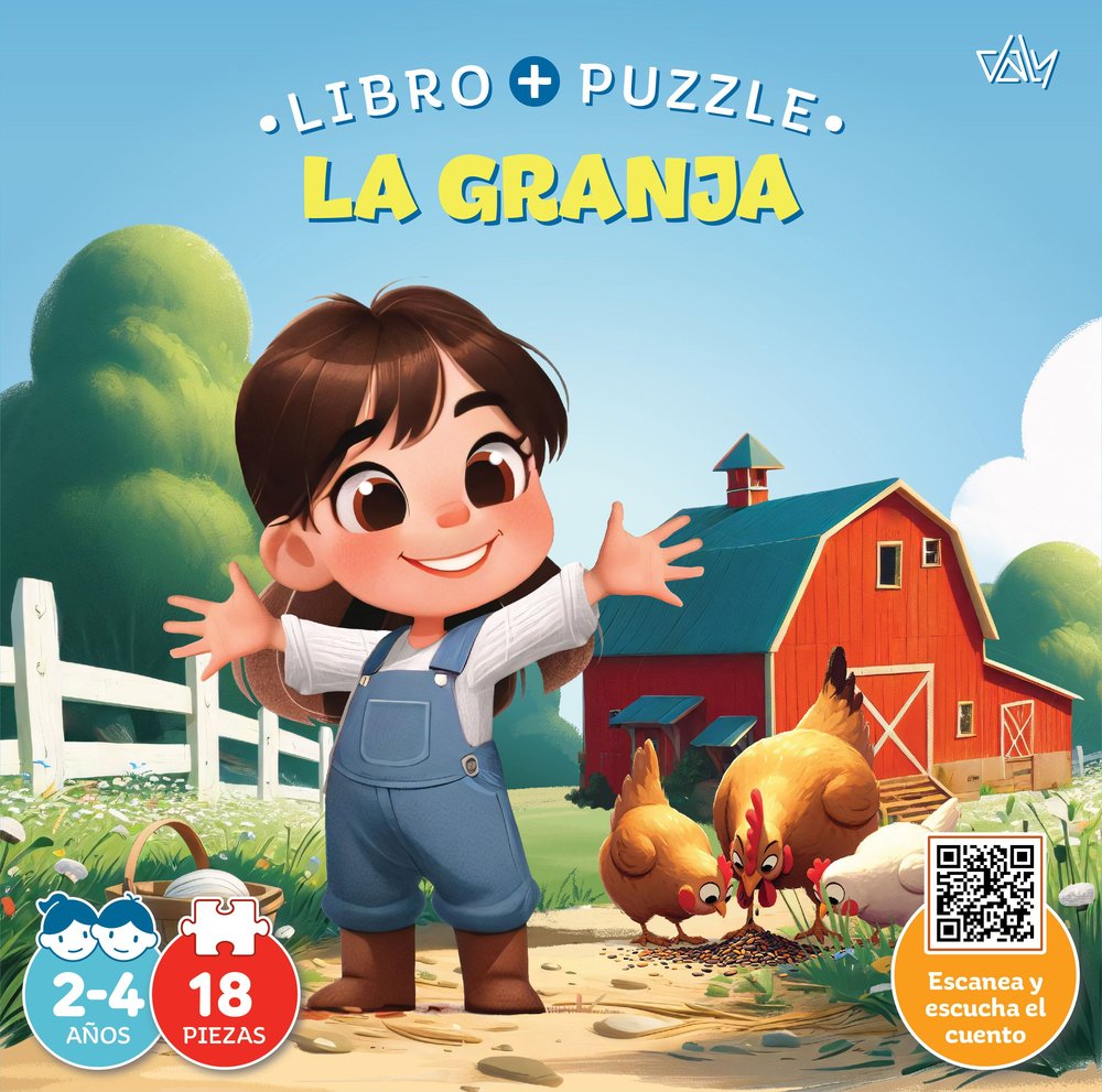LIBRO PUZZLE - LA GRANJA, de Daly, Ediciones | portada del libro