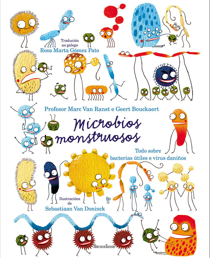 MICROBIOS MONSTRUOSOS, de Van Ranst, Marc | portada del libro