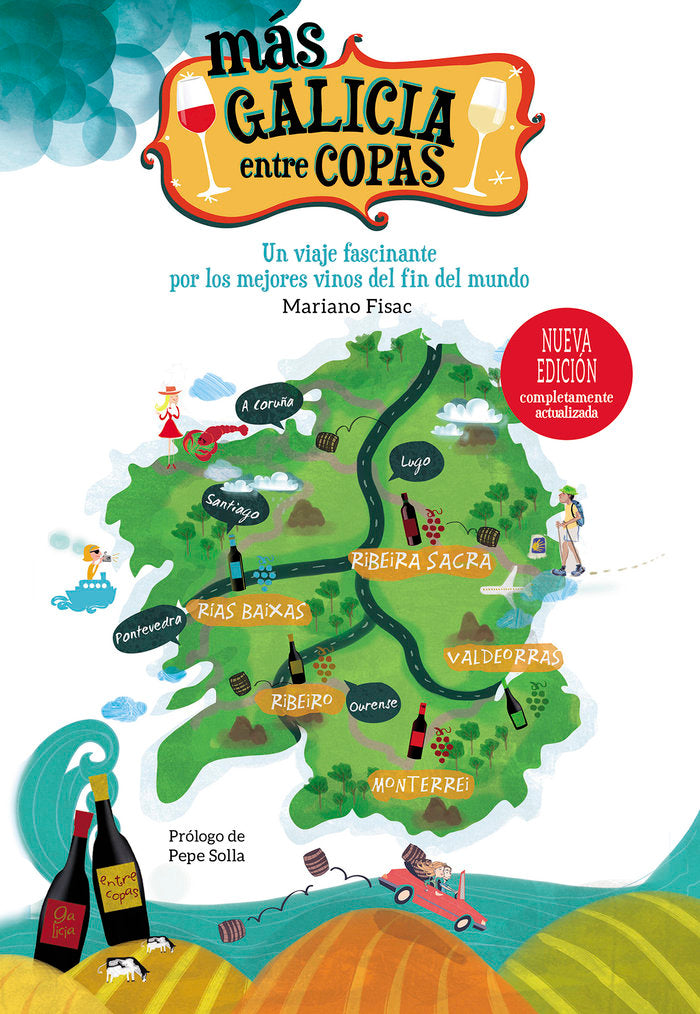 MÁS GALICIA ENTRE COPAS, de Fisac Muíños, Mariano | portada del libro